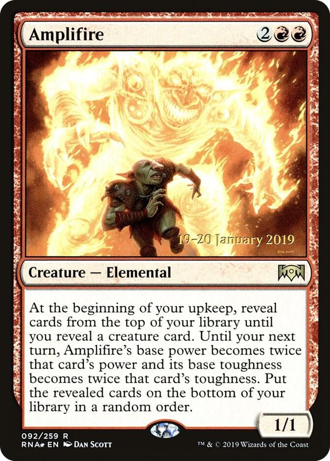 0092 Amplifire R Prerelease Cards
