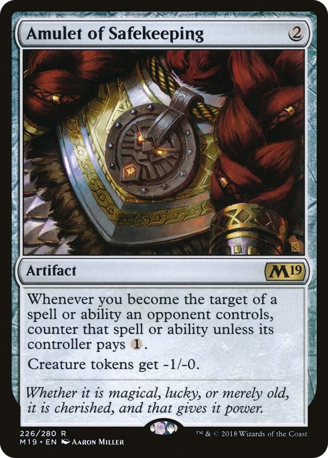 0226 Amulet of Safekeeping R Core Set 2019