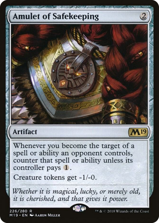 0226 Amulet of Safekeeping R Core Set 2019