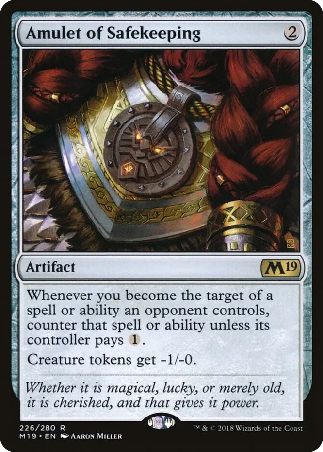 0226 Amulet of Safekeeping R Core Set 2019