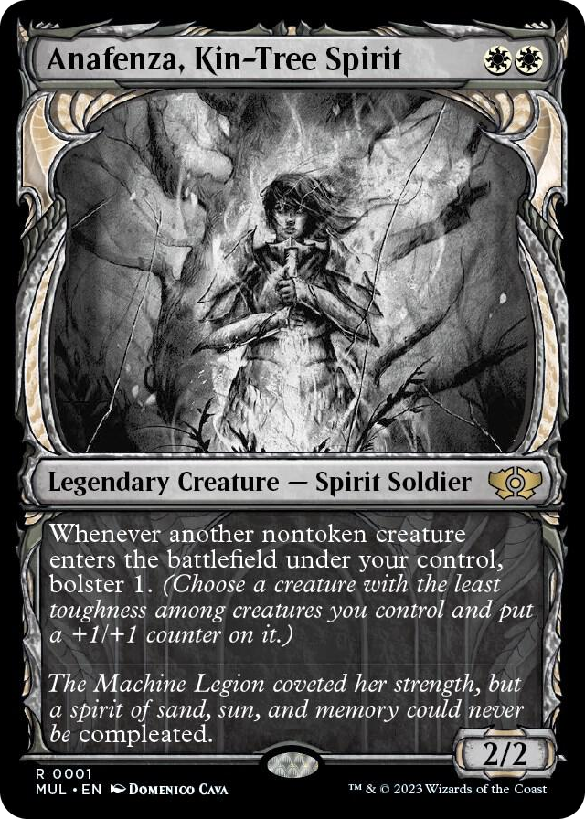 0001 Anafenza, Kin-Tree Spirit R March of the Machine: Multiverse Legends