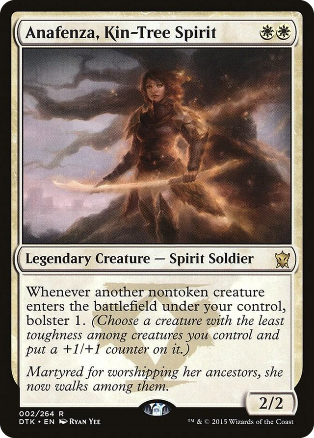 0002 Anafenza, Kin-Tree Spirit R Dragons of Tarkir