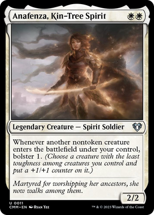 0011 Anafenza, Kin-Tree Spirit U Commander Masters
