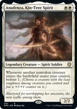 0097 Anafenza, Kin-Tree Spirit R Commander: Dominaria United