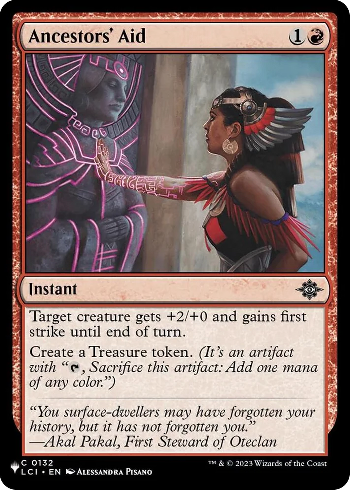 0132 Ancestors' Aid C The List Reprints