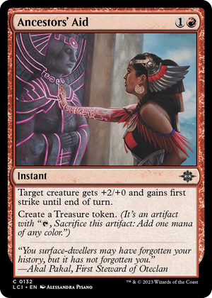0132 Ancestors' Aid C The Lost Caverns of Ixalan