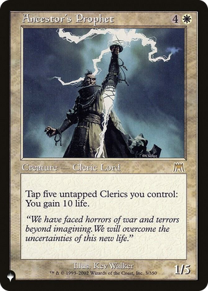 0003 Ancestor's Prophet R The List Reprints