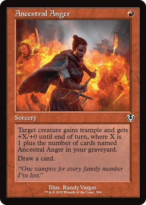 0394 Ancestral Anger (Retro Frame) C Innistrad Remastered