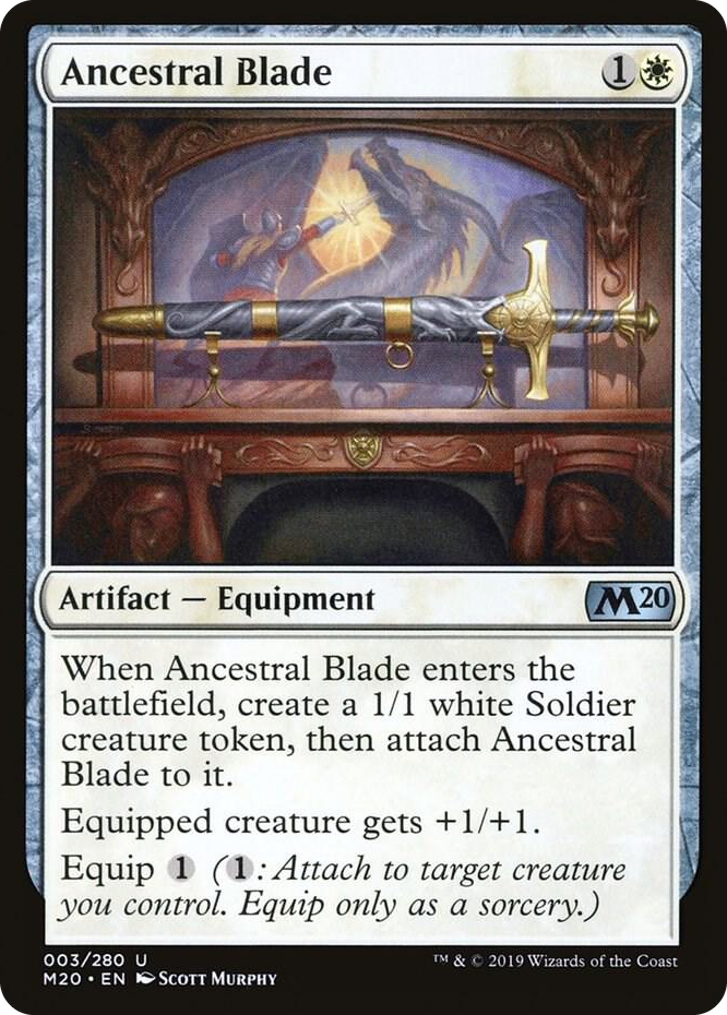 0003 Ancestral Blade U Core Set 2020