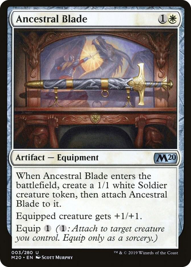 0003 Ancestral Blade U Core Set 2020
