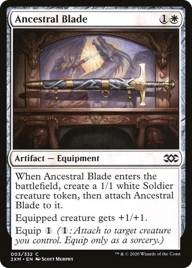 0003 Ancestral Blade C Double Masters