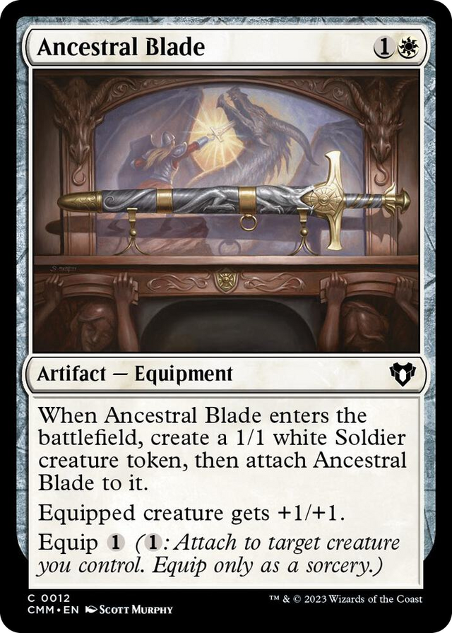 0012 Ancestral Blade C Commander Masters