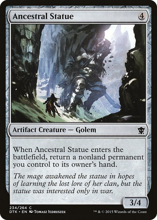 0234 Ancestral Statue C Dragons of Tarkir