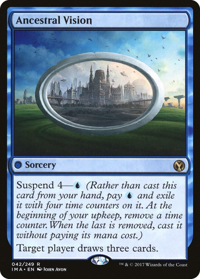 0042 Ancestral Vision R Iconic Masters
