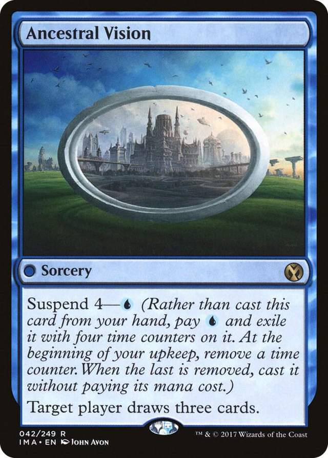 0042 Ancestral Vision R Iconic Masters