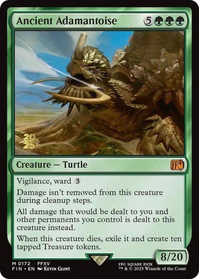 0172 Ancient Adamantoise M Prerelease Cards