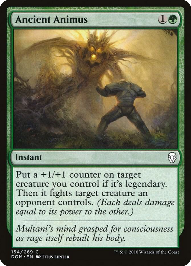 0154 Ancient Animus C Dominaria