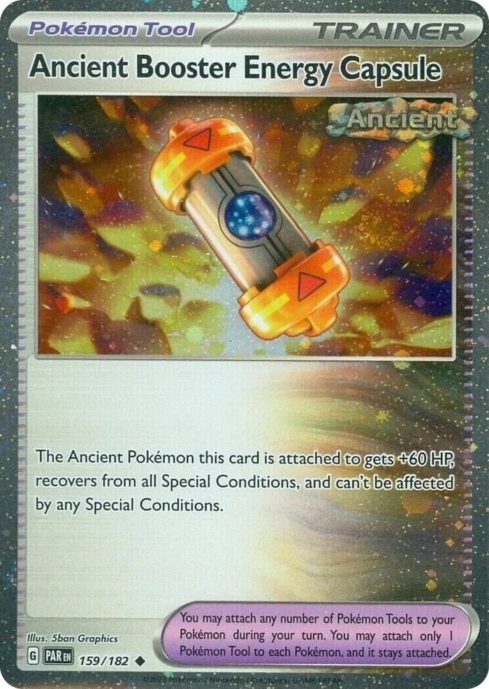 0159 Ancient Booster Energy Capsule Uncommon Miscellaneous Cards & Products