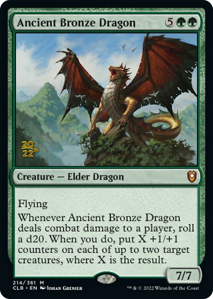 Ancient Bronze Dragon #214 M - Prerelease Cards Pokemon card