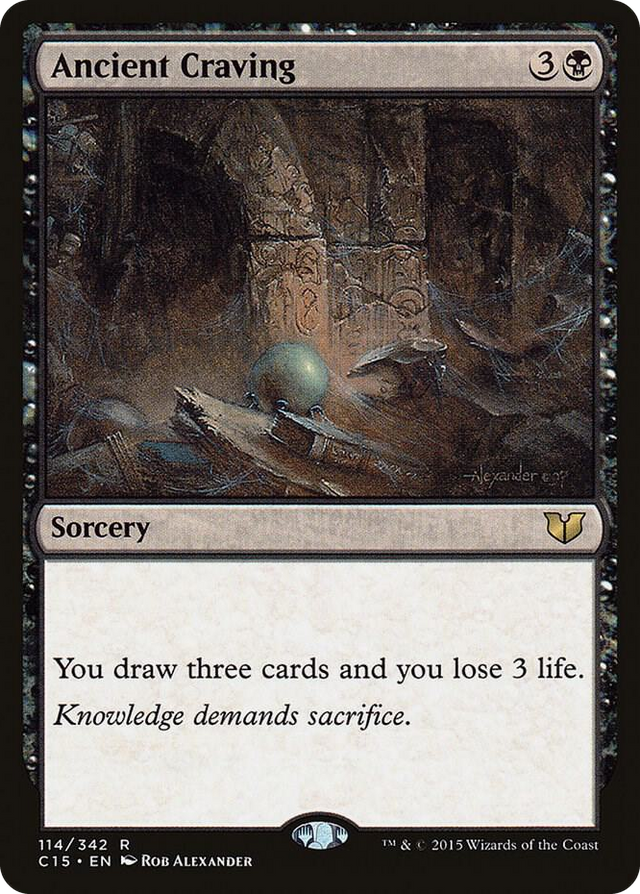 0114 Ancient Craving R Commander 2015