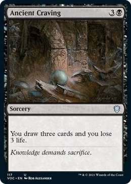 0117 Ancient Craving U Commander: Innistrad: Crimson Vow