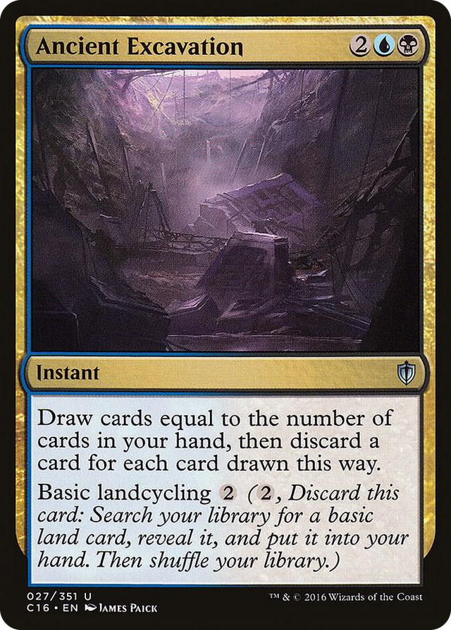 0027 Ancient Excavation U Commander 2016