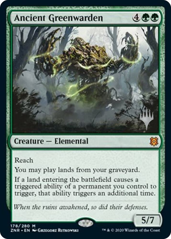 0178 Ancient Greenwarden M Promo Pack: Zendikar Rising