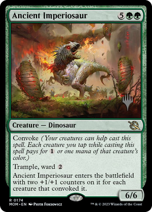 0174 Ancient Imperiosaur R Promo Pack: March of the Machine