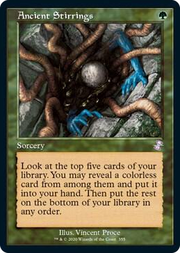 0355 Ancient Stirrings S Time Spiral: Remastered