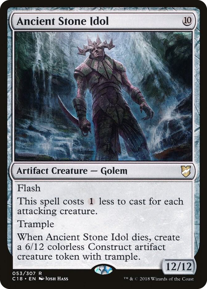 0053 Ancient Stone Idol R Commander 2018