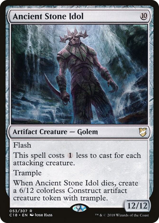 0053 Ancient Stone Idol R Commander 2018