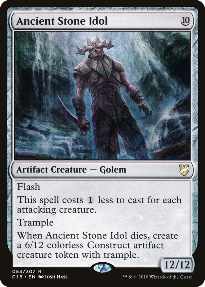 0053 Ancient Stone Idol R Commander 2018