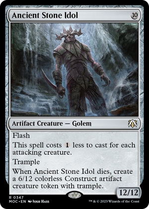 0347 Ancient Stone Idol R Commander: March of the Machine