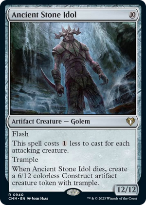 0940 Ancient Stone Idol R Commander Masters