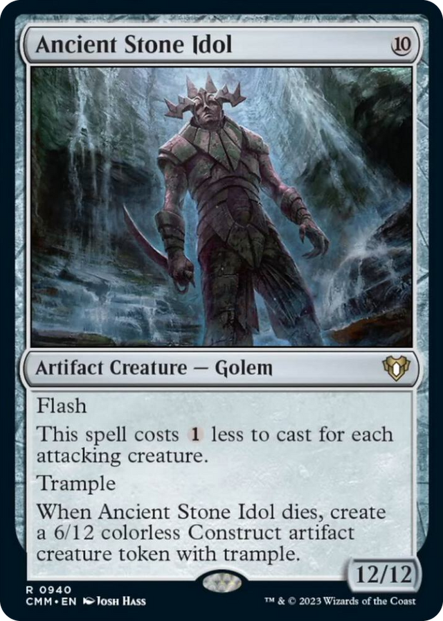 0940 Ancient Stone Idol R Commander Masters