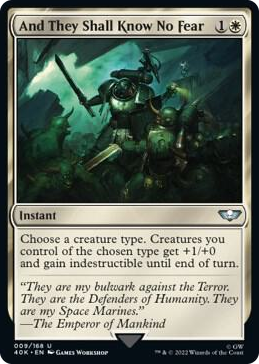 0009 And They Shall Know No Fear U Universes Beyond: Warhammer 40,000