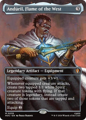 0039 Anduril, Flame of the West (Borderless) M The Hobbit: Eternal-Legal