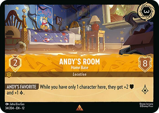 0034 Andy's Room - Home Base Rare Wilds Unknown