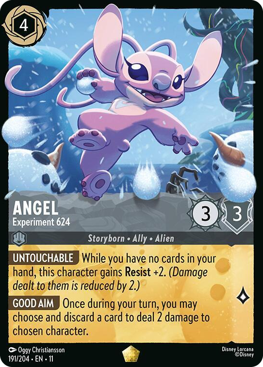 0191 Angel - Experiment 624 Legendary Winterspell