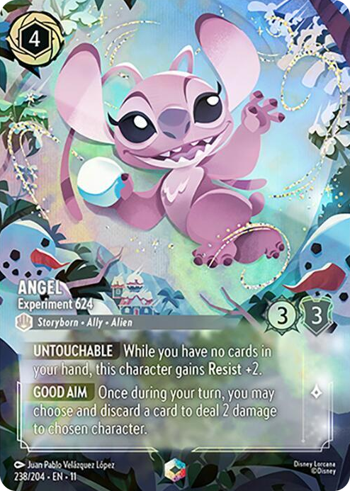 0238 Angel - Experiment 624 (Enchanted) Enchanted Winterspell