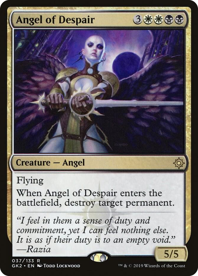 0037 Angel of Despair R Ravnica Allegiance: Guild Kits