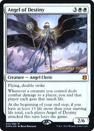 0002 Angel of Destiny M Prerelease Cards