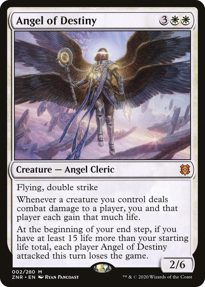 0002 Angel of Destiny M Zendikar Rising