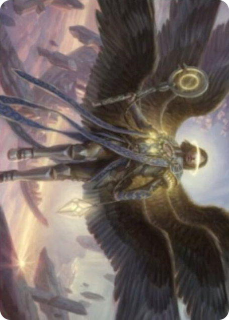0037 Angel of Destiny Art Card S Art Series: Zendikar Rising