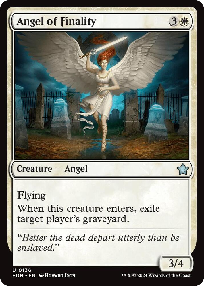 0136 Angel of Finality U Foundations