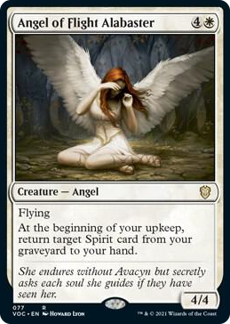 0077 Angel of Flight Alabaster R Commander: Innistrad: Crimson Vow