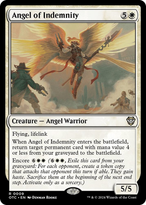 0009 Angel of Indemnity R Commander: Outlaws of Thunder Junction
