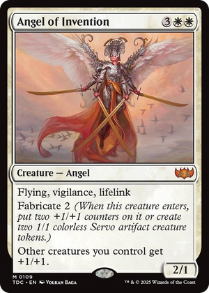 0109 Angel of Invention M Commander: Tarkir: Dragonstorm
