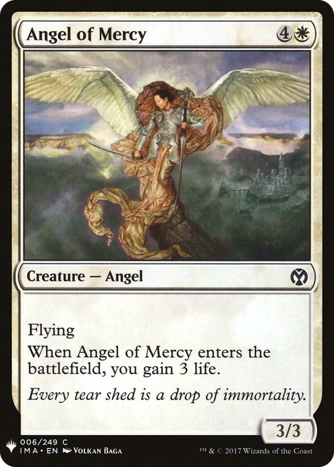 Angel of Mercy #6 C - The List Reprints Pokemon card