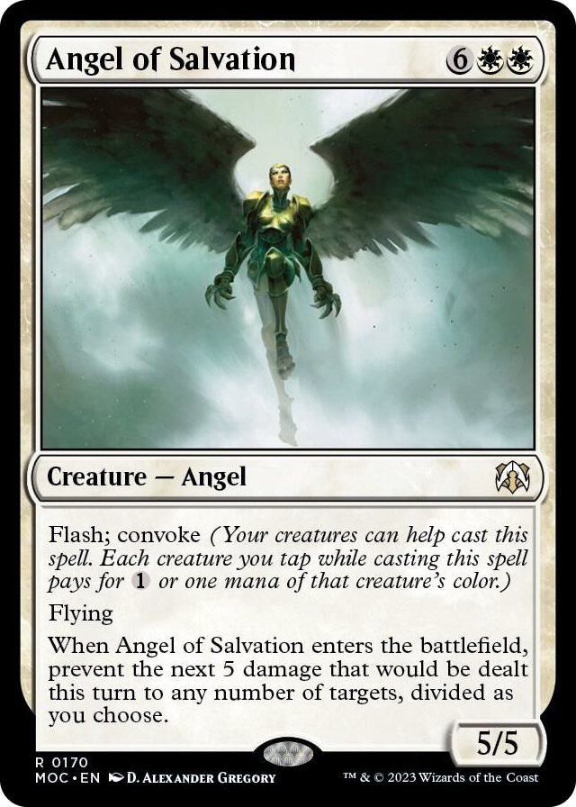 0170 Angel of Salvation R Commander: March of the Machine